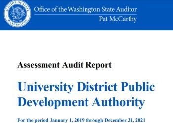 UDPDA 2019-2020  Washington State Auditor's Office Audit Result