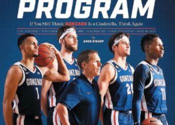 GONZAGA MAKING THE COVER