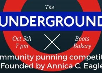 Boots Bakery to host Punderground - Oct 5