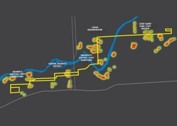 Outside the line: Development potential along the planned City Line route