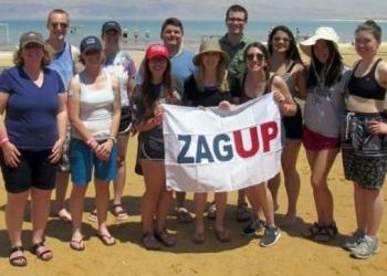 Zags in Israel Return with New Understandings, Stories