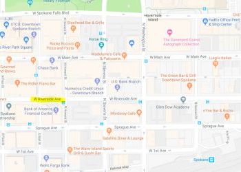City of Spokane Public Open House re Riverside Avenue Design - Feb 7