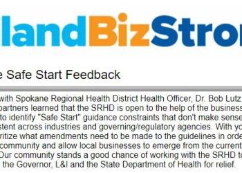 Please take a moment to complete this Downtown Spokane Safe Start Guideline Survey 
