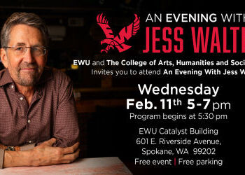 EWU hosts Jess Walter week and Evening with Jess Walter Feb 11