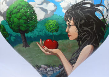 "Give Love" public art project and Give Love Gala - now through March 1