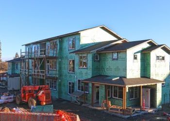 Spokane's first co-housing development underway in Perry District.