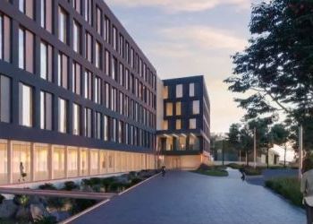 Construction continues on Spokane’s largest energy saving building
