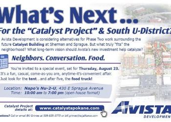 Community open house for Phase 2 South U-District project - August 23