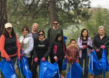 It's Spring and Time for the annual Spokane River Clean Up  in the University District - May 8