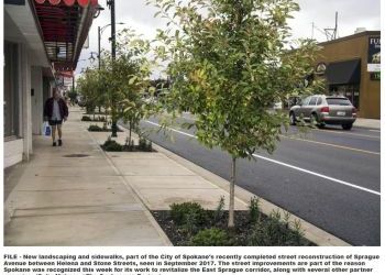 Commerce Department awards Spokane’s efforts on East Sprague
