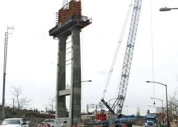 Construction crews spring into action