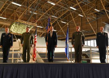 UD CEO Lars Gilberts inducted into Fairchild's Honorary Commander Program