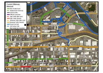 South University District Bikeway Network 