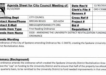 Ordinance C35880 amends C34470 removing TIF cap 