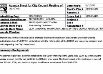 Ordinance C35940 amends C34470 - UDRA financing 2036-2039